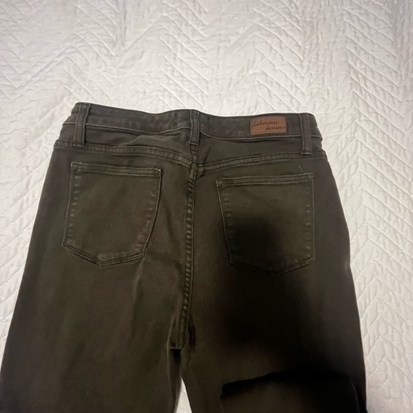 Green jeans, denim, size 29 , skinny cut, stretch - Picture 5 of 6